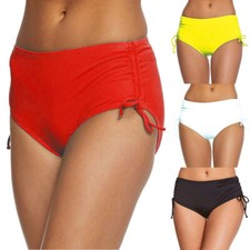 Damen-Badehose In Übergröße Badeshorts Mit Hoher Taille Badeanzughos  ▽