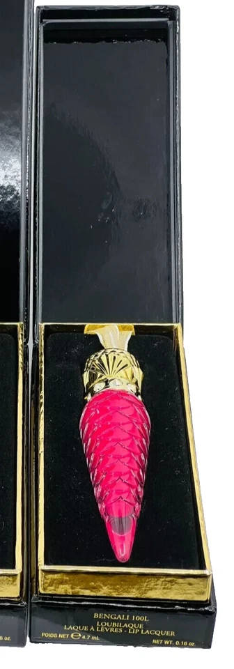 Christian Louboutin Lip Lacquer 0.16 oz / 4.7 mL BENGALI 100L NIB - Image 2 of 4