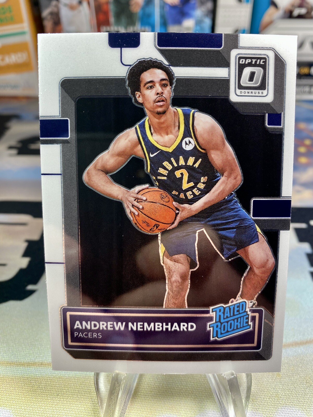 2022-23 Andrew Nembhard Panini Donruss Optic Rated Rookie #230 Indiana Pacers