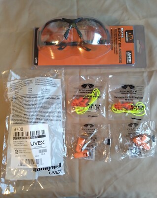 Walker's Elite Glasses Clear (GWP-XSGL-ICE)  WITH ''BONUS'' PACKAGE
