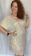 Aquamarine Sequin Dress