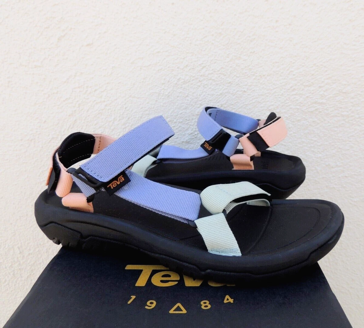 Teva Hurricane XLT Black Blue Hiking Water  Sport Sandals Women Sz 7M US/39.5EU Teva Hurricane XLT2 Water Sandals Diamond Air Blue - Women main image 3