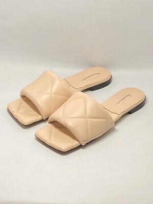 Bottega Veneta Padded Leather Flat Sandals size 37