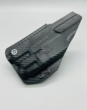 Fits a Glock 30 w/ APLC Light - Black Carbon Fiber Kydex IWB Holster USA Made