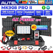 Autel Scanner Maxicom MK908 Pro II Bi-Directional J2534 Programming for Benz BMW