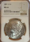 1891-S NGC MS61 Morgan Silver Dollar