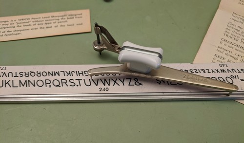 Zephyr Schriftzug Set* in Buchsbaum Aufbewahrungsbox F*S - Bild 4 von 11