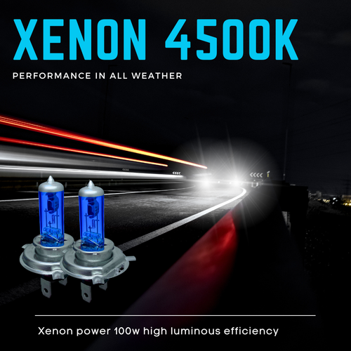 For Nissan Navara 100w Headlight Blue Xenon 2004-2020 High Low Beam Bulbs 12v - Picture 10 of 13
