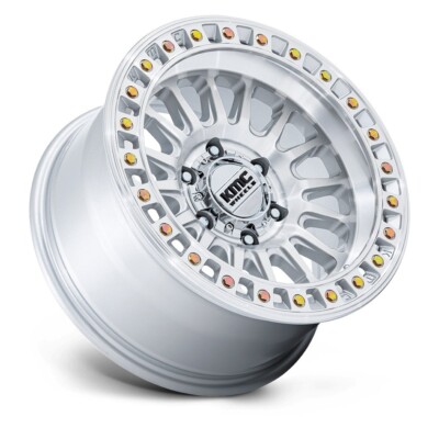 KMC KM552SD17856810N KM552 IMS 17x8.5 6x5.5 -10mm Gloss Silver