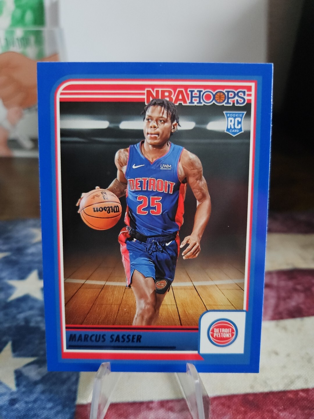 2023-24 Panini NBA Hoops - Rookies Blue #260 Marcus Sasser (RC)