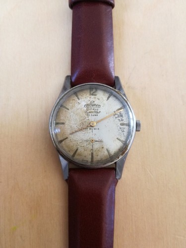 VINTAGE CORNAVIN GENEVE 17 RUBIS SUPER FLAT MENS WATCH | eBay