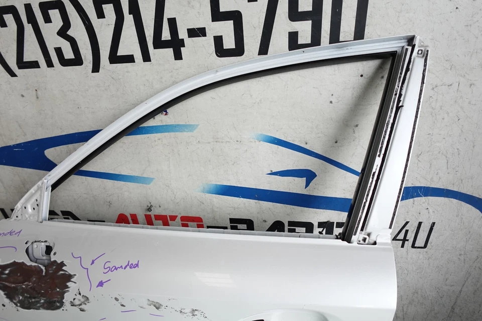 con 1 abolladura 2014 2015 2016 2017 LEXUS IS250 IS300 PUERTA DELANTERA IZQUIERDA DEL CONDUCTOR FABRICANTE DE EQUIPOS ORIGINALES AY29788 Foto 2 de 4