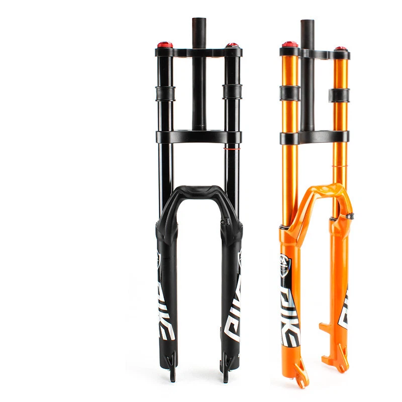 Double Shoulder Mountain Bike Front Fork 26 27.5 29 MTB Bicycle Suspension  Fork