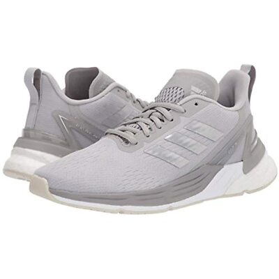 adidas WOMENS RESPONSE Super Running Shoe, Grey/Silver Metallic/Grey, 5.5