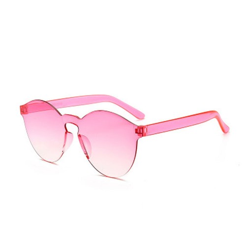 Fashion Women Men Clear Retro Sunglasses Outdoor Frameless Eyewear Glasses - G - Picture 7 of 42
