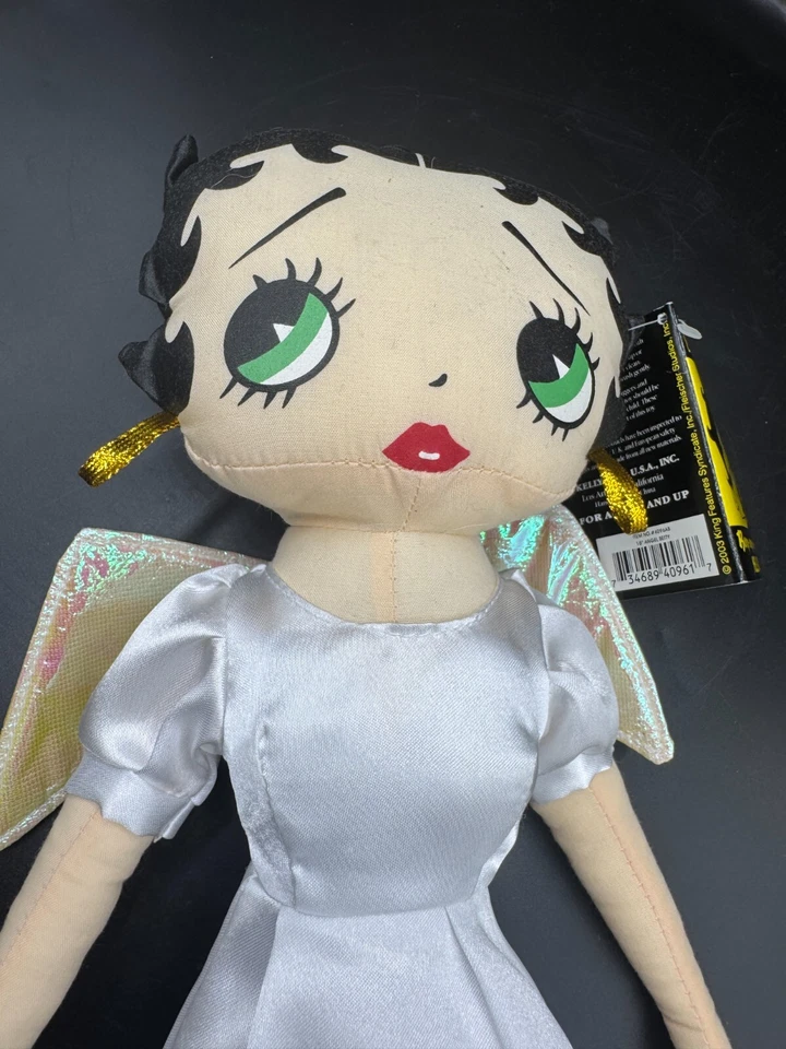 Betty Boop Plush Doll by KellyToy original tags 16" - Image 2 of 4