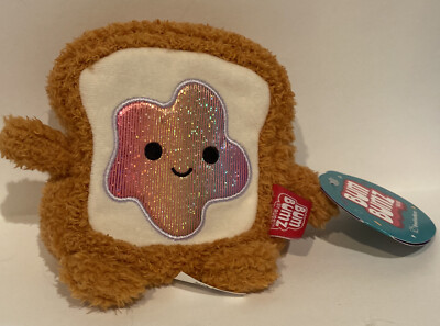 Bum Bumz #53 5  Timothy Jelly Toast Bread Mini Plush Breakfast Squad BumBumz