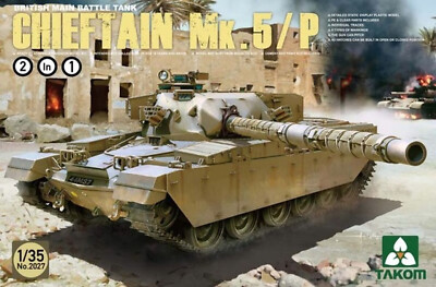 TAKOM 2027 1:35 British Main Battle Tank Chieftain Mk.5/P (2 in 1)