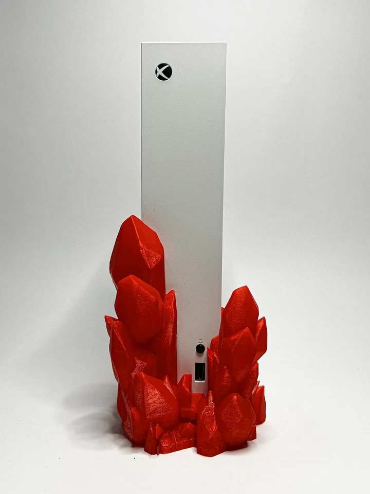 Accessorio base Crystal stand Xbox One S realizzato con stampa 3D - Immagine 3 di 4