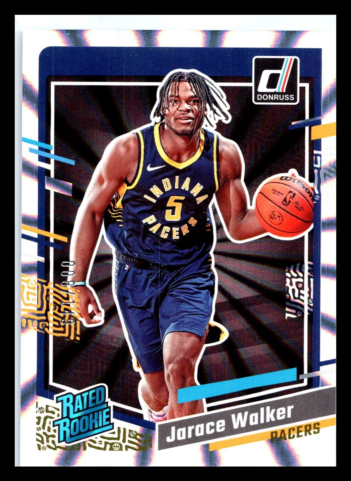 2023-24 Panini Donruss Rated Holo Laser /149 Jarace Walker #207 Rookie RC