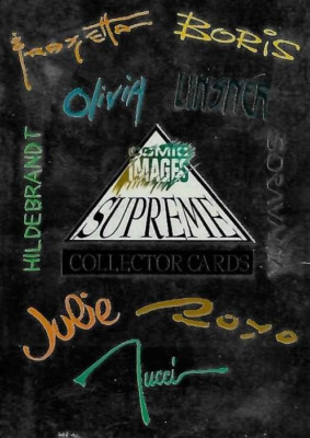 TCP 107 Comic Images 1996 Supreme Cards Promo