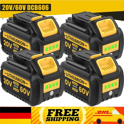 20V 54V 60V 9Ah 12Ah Battery For DeWalt XR FlexVolt DCB205 DCB206 DCB606 DCB609