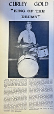 1961 Curly Gold Country Swing Drummer