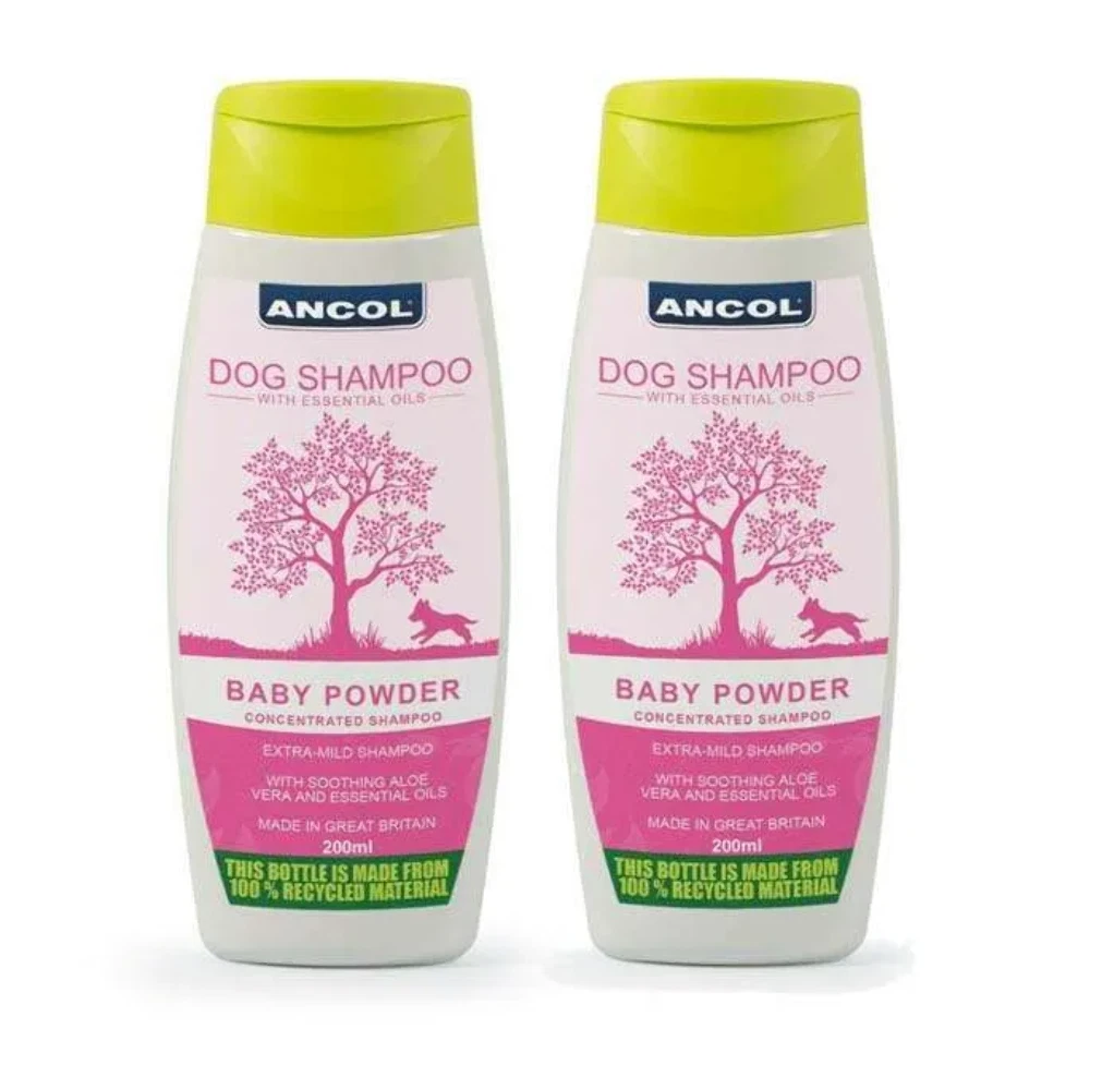 Dog shampoo that smells like hotsell baby powder