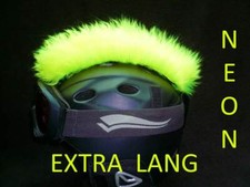 Irokese extra lang XL Helm GELB Neon flouresz...