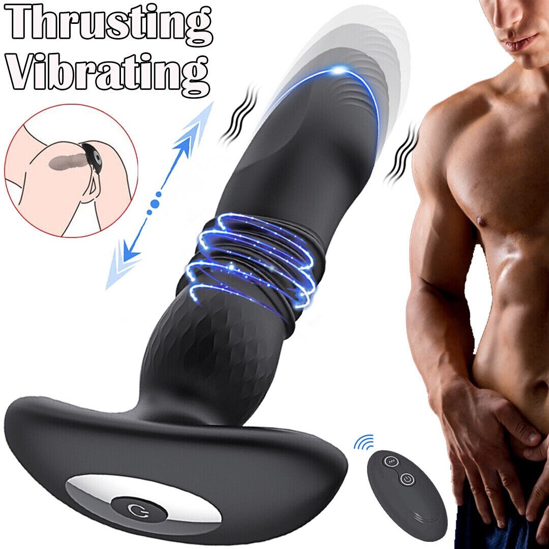 Vibrating Thrusting Prostate Massager Vibrator Dildo Anal Butt Plug Sex Toys | eBay Vibrating Thrusting Prostate Massager Vibrator Dildo Anal Butt Plug Sex Toys | eBay