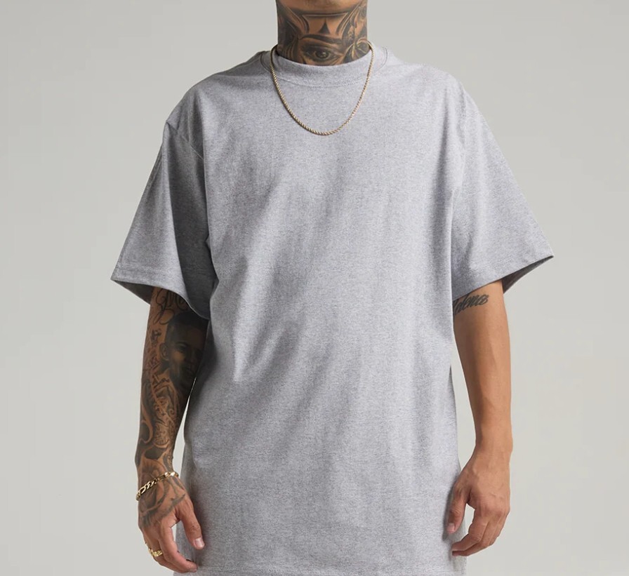 T-shirt Homme SHAKAWEAR Manches Courtes - Coton Confortable Coupe Regular - Tailles S à 5XL - Multi-saisons