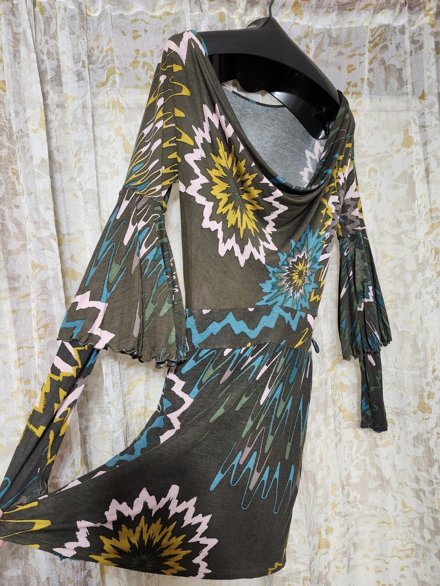 Missoni Italy Knit Dress Women US 8 Draped Back Midi Green Print | eBay Missoni Italy Knit Dress Women US 8 Draped Back Midi Green Print | eBay