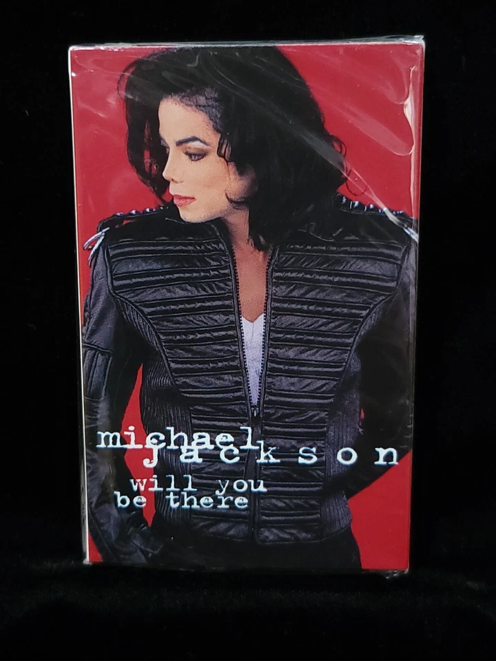 SEALED Michael Jackson Will You Be There Cassette Tape Single Free Willy - Image 2 of 4