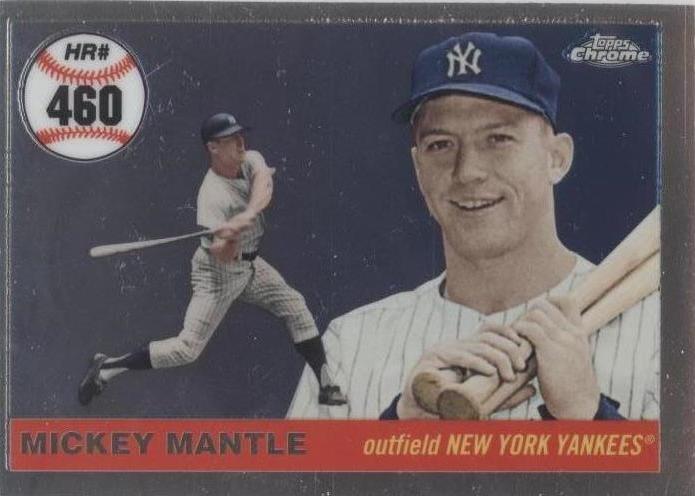 2008 Topps Chrome - Mickey Mantle #MHRC460 - 1 of 1