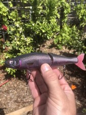 Custom Painted Glide bait Cherry Claw 178 Style Premium Blank TRAPPER HOOKS
