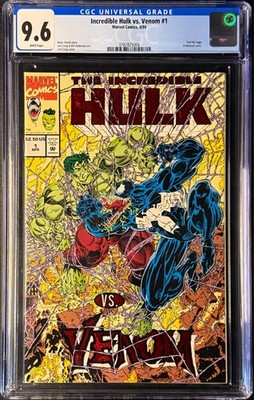 Incredible Hulk vs Venom #1 (Marvel, 1994) CGC 9.6 WP Epic Marvel Showdown!