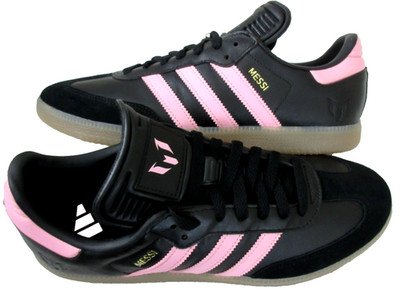 Adidas Men's Samba Messi Black Pink Gum Bottom Soccer Shoes Size 10 NIB JP7845