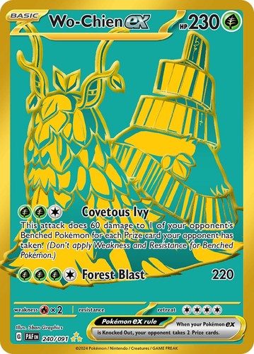 Wo-Chien ex Holofoil [PAF - 240/091]LP - Imagen 1 de 2
