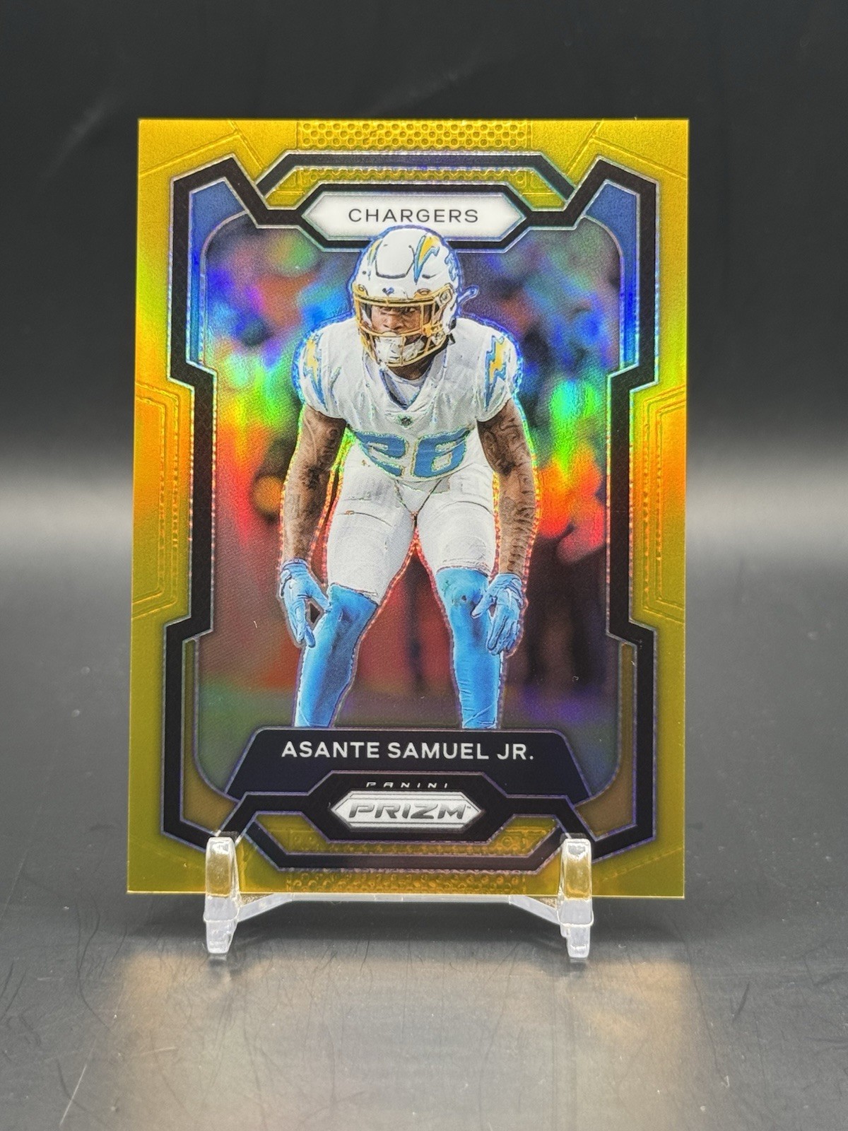 2023 Panini Prizm - Asante Samuel Jr. #152 Gold Prizm /10