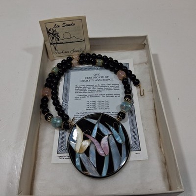 Lee Sanders Necklace Mother Of Pearl