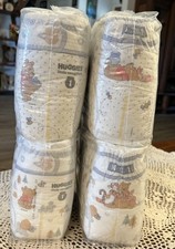 84 Huggies Little Snugglers Baby Diapers, Size 1 Winnie the Pooh Tigger Piglet