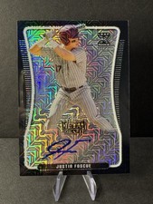 2020 Leaf Metal Draft Black Mojo 1/4 Justin Foscue #BA-JF1 Auto 🔥