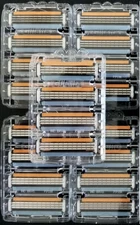 20 GILLETTE SENSOR 3 RAZOR REFILL CARTRIDGES NEW GENUINE!