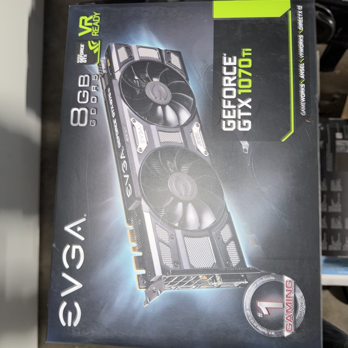 Evga Gtx Nvidia Geforce Gtx 1070 Ti 8gb EVGA 08G-P4-5670-KR - Main Image