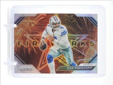 DAK PRESCOTT 2023 PANINI PRIZM FIREWORKS FOOTBALL SILVER COWBOYS Q5454