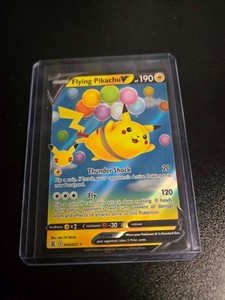 pokemon flying pikachu card value V - 006/025 Ultra Rare cementing its place as a must Flying Pikachu - Wizards Black