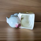Vintage Ceramic Dog Cart Planter  — photo 3