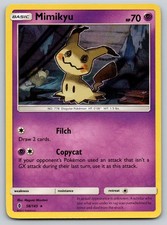 Mimikyu 58/145 Holo Holo Rare Guardians Rising Pokemon Lightly Played on eBay