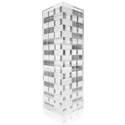 NEW! OnDisplay Deluxe Acrylic Stacking Puzzle Game - Luxe Crystal Falling Tower