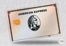 American Express Credit Card Sticker Skin Precut Small Chip Debit Bank